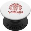 Samurai TShirt Cyber Giapponese Retrò To Maglietta Cyber Samurai Maschera Da Demone Giapponese PopSockets PopGrip Adesivo