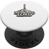 Lancio del registro dei giochi delle Hig Highland Lord Guerriero scozzese che lancia il registro PopSockets PopGrip Adesivo