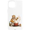 Timowo Studio Custodia per iPhone 15 Tigre Dai Denti A Sciabola In Cucina