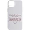 Granddaughter Girl Dad Humor Tees Custodia per iPhone 14 Plus Ho usato per essere in carica poi ho avuto una nipote Tee 2