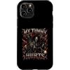 Bootleg Meme Graphics Custodia per iPhone 11 Pro La mia pancia fa male duro scheletro Meme Bootleg