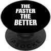 Leggende dello sport Più veloce è, migliore è la corsa PopSockets PopGrip Adesivo