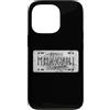 ROMYLP Roman Numerals Years License Plat Custodia per iPhone 13 Pro 2028 anno retrò
