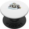 L'agente immobiliare regala una commissi Agente immobiliare Gift Home Agente di vendita Realtor Life PopSockets PopGrip Adesivo