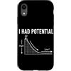 Physics Science Humor Quantum Mechanics Custodia per iPhone XR Ho avuto Potenziale Fisica Formula Energia Scienza Umorismo Nerd