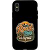 Road Trips Co Captain Custodia per iPhone X/XS Road TripsCo Captain Vintage Famiglia Vacanze Viaggi Avventura
