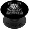 Demonique Tees and Ars Goetia Demon Gift Ose Il Re Leopardo delle Ombre PopSockets PopGrip Adesivo