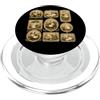 Cottagecore Coquette Goose Silly Goose B Goose Cottagecore Book Lover Bookworm Reader Goose Bibliotecario PopSockets PopGrip per MagSafe