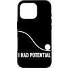 Physics Science Humor Quantum Mechanics Custodia per iPhone 16 Pro Ho avuto Potenziale Fisica Scienza Umorismo Energia Formula Nerd