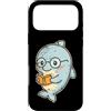 dolphin reading book glasses study dolph Custodia per iPhone 17 Pro Max Libro di lettura carino delfino con occhiali