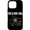 Physics Science Humor Quantum Mechanics Custodia per iPhone 16 Pro Questo è il modo in cui lancio formula fisica Insegnante di scienze Matematica Nerd
