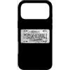ROMYLP Roman Numerals Years License Plat Custodia per iPhone 17 Pro Max 2028 anno retrò