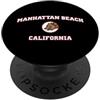 Manhattan Beach CA Souvenirs & Gifts by Manhattan Beach California (California) PopSockets PopGrip Adesivo