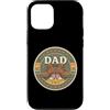 Proud Father Daughter Bond Girl Dads App Custodia per iPhone 12/12 Pro Stivali e scarpe da ragazza con scritta Proud Dad, per padri vintage