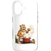 Timowo Studio Custodia per iPhone 17 Tigre Dai Denti A Sciabola In Cucina