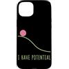 Physics Science Humor Quantum Mechanics Custodia per iPhone 15 Plus Ho Potenziale Divertente Fisica Scienza Umorismo Energia Formula