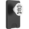 Vintage Area Code Pride Tees 617 Boston Codice Area Vintage Retro Distressed Autentico PopSockets PopWallet per MagSafe