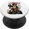 Landseer DIGOR shop Landseer giro moto giocare calcio calcio DIGOR retrò PopSockets PopGrip Adesivo