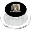 Endangered Animal Species Apparel Compan Specie animali in pericolo di estinzione dell'orso polare PopSockets PopGrip per MagSafe
