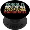 Cold Plunge Nation Funny Cold Plunge PopSockets PopGrip Adesivo