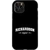 Richardson Original Vintage Retro Pride Custodia per iPhone 11 Pro Nome originale Richardson Retro Hometown Richardson Original