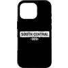 Urban Area Code Streetwear Supply Custodia per iPhone 16 Pro South Central 323 Codice area Urban Grunge Streetwear