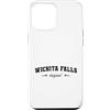 Wichita Falls Texas Original Vintage Ret Custodia per iPhone 12 Pro Max Nome originale Wichita Falls Texas Retro città natale Wichita