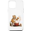 Timowo Studio Custodia per iPhone 12 Pro Max Tigre Dai Denti A Sciabola In Cucina