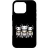 Cool 3 Hip Hop Trio Street Gold Chain Fu Custodia per iPhone 16 Pro Axolotl Rap Old School Retro Streetwear anni '80 '90 Tre