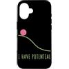 Physics Science Humor Quantum Mechanics Custodia per iPhone 16 Ho Potenziale Divertente Fisica Scienza Umorismo Energia Formula