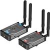 Tongtion Trasmettitore e Ricevitore HDMI Wireless, 4K@30Hz, Portata 500FT, Kit Adattatore Display per DSLR, Laptop, Netflix su TV/Proiettore, Latenza Zero