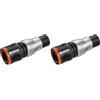 Gardena Acquastop Gardena Premium da 13 mm (1/2 pollice) - 15 mm (5/8 pollice): Acquastop, antigelo, confezionato (18253-20) (Confezione da 2)