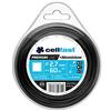 Cellfast Filo Da Taglio Fil De Débroussailleuse Renforcé Per Decespugliatori E Tagliaerba Filo Per Decespugliatore Premium Quadrato 2,7 mm 60 m