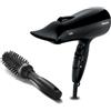 Panasonic Asciugacapelli ionico EH-NE83 con tecnologia di asciugatura rapida per capelli lisci ed eleganti (nero) 2500 W, nero Ne83