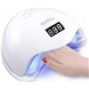 JOJO1-SHOP LAMPADA UV A LED PER UNGHIE FORNETTO PROFESSIONALE 48W GEL SEMIPERMANENTE SUN 5