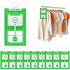 O'woda O'woda 10 Pezzi Sacchetti per Deumidificatore Antimuffa, Sacchetti Deumidificanti per Guardaroba Sacchetti a Prova di Umidità, Granuli Deumidificanti Appesi per Guardaroba, Cucina