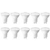 Lepro Lampadina LED GU10 (Classe A), Bianco Caldo 2700K, Lampadina GU10 da 590lm, 3.3W Equivalente a 50W, Fascio Ampio 100°, Lampadine a Risparmio Energetico non Dimmerabili, Confezione da 10