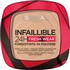 L'Oréal Paris Fondotinta compatto Infaillible 24H Fresh Wear 130 Beige Peau/True Beige - Fondotinta compatto