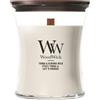 WOODWICK Hourglass Candles Tonka & Almond Milk 275g - Candela Profumata