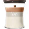 WOODWICK Hourglass Candles Café Macchiato 275g - Candela Profumata