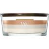 WOODWICK Ellipse Candles Café Macchiato 453g - Candela Profumata