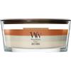 WOODWICK Ellipse Candles Vanilla Embers 453g - Candela Profumata