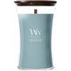 WOODWICK Hourglass Candles Cedarwood & Ocean Moss 609g - Candela Profumata