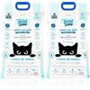 Animal House Toilet Time, 15L Lettiera in Cristalli di Silicio per Gatti, Antistatica e Sicura, Priva di Polvere, Ultra Assorbente, Trattiene gli Odori 6.2-6.4Kg (Neutro, 15L) (Confezione da 2)