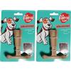 Aimé Giocattolo per cani di taglia piccola, 2 in 1, ultra durevole e resistente, a base di fibre di bambù (Confezione da 2)