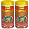 Tetra ReptoDelica Gammarus Turtle Food - Cibo naturale a base di gamberetti d'acqua dolce interi, lattina da 250 ml (Confezione da 2)