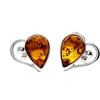 SilverAmber Jewellery Bellissimi orecchini in argento Sterling 925 e ambra baltica M195