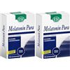 ESI - Melatonin Pura, Integratore Alimentare di Melatonina, Favorisce il Sonno, Senza Glutine e Vegan, 120 Microtavolette (Confezione da 2)