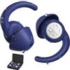 Hengiee Tappi Orecchie Antirumore NRR 33dB, 2 Coppie Comfort Morbidi Silicone di Grado Medico per Dormire e Studio