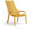 Nardi Poltrona Net Lounge da Esterno in Fiberglass - Senape